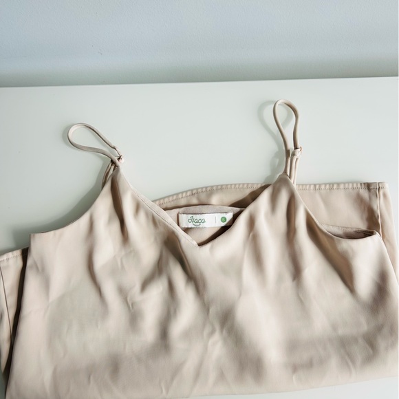 Oak+fort see thru blouse + camisole, elasticated cuff, size S - Picture 9 of 9